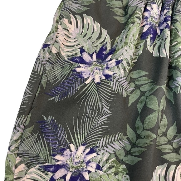 Mossimo tropical print lined pull on skirt. So cute perfect for Summer! - Picture 2 of 4